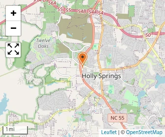 Map of Holly Springs KinderCare