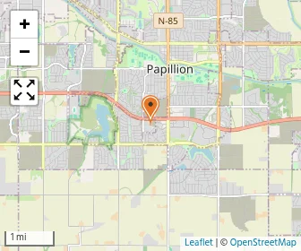 Map of Papillion KinderCare