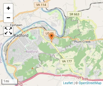 Map of Radford Early Learning Center