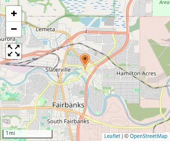 Map of Aurora Tutoring School & Resource Center