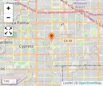 Map of Knott Avenue Christian Church Early Childhood Dev