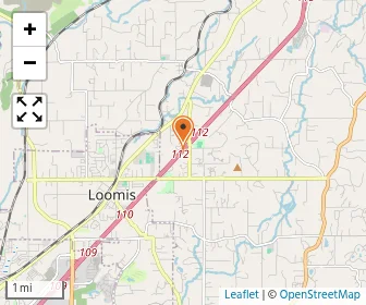 Map of Loomis Gateway Academy