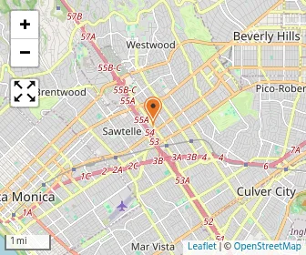 Map of Samuel Goldwyn Foundation Children's Center