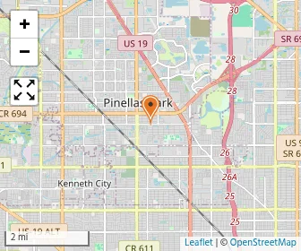 Map of Esthers School Inc-pinellas