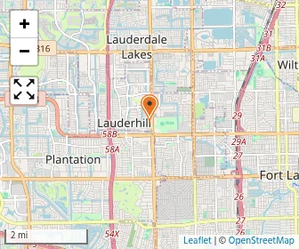 Map of Lauderhill Community Child Care Center