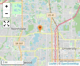Map of Primrose School Of Carrollwood