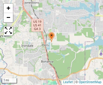 Map of Atlanta Adventist International School