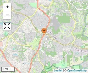 Map of Johns Creek Montessori School Of Georgia