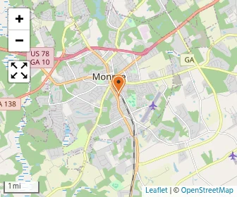 Map of Monroe Country Day School