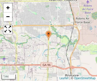 Map of Second Baptist Preschool