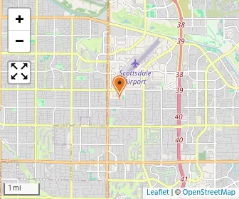 Map of Thunderbird Christian Elementary School
