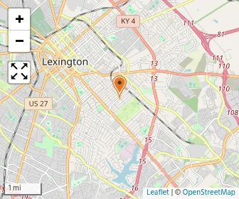 Map of Lexington Hearing & Speech Center