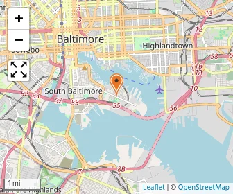 Map of Baltimore Montessori