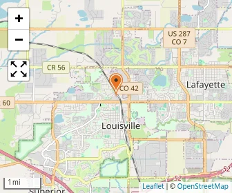 Map of Bright Horizons at Louisville