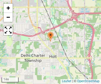 Map of Martin Luther High School