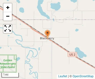 Map of Blackberry Sda School