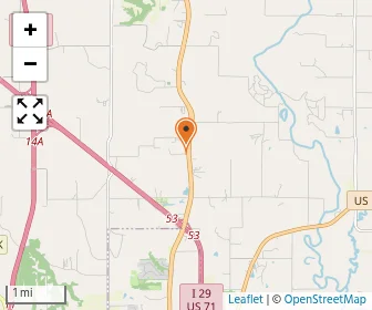 Map of Hosanna Christian School
