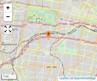 Map of Sacred Heart Villa
