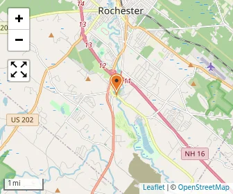 Map of Rochester Learning Academy