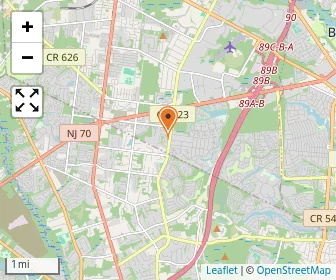 Map of Mesivta Of Eatontown