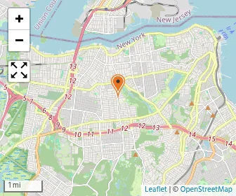 Map of Chabad Lubavitch Of Staten Island