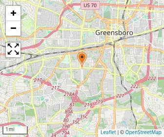 Map of Hope Academy Gso