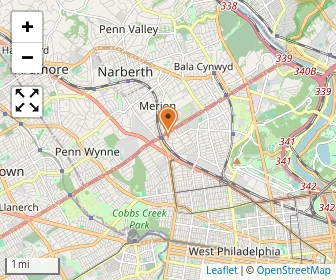 Map of Hyman Korman High School-talmudical Yeshiva Of Phi