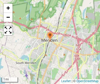 Map of Connecticut Christian Academy