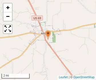 Map of Alto Christian Academy
