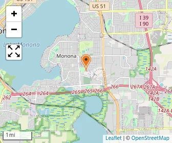 Map of Aldo Leopold Nature Preschool
