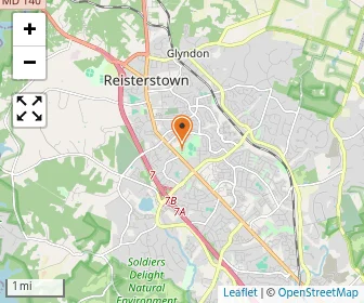 Map of Sheppard Pratt School - Reisterstown