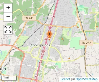 Map of Fusion Academy Franklin