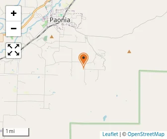Map of Paonia Experiential Leadership Academy