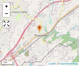 Map of First Baptist Church Trussville
