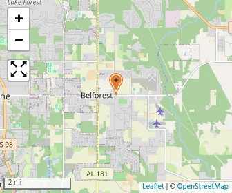 Map of Renaissance School Of The Eastern Shore