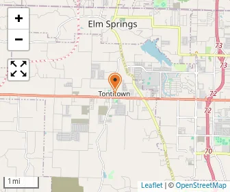 Map of Ozark Catholic Academy