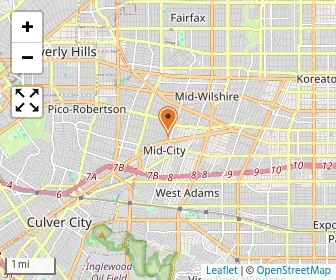 Map of City Kids La