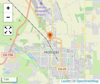 Map of Hollister Child Development Center