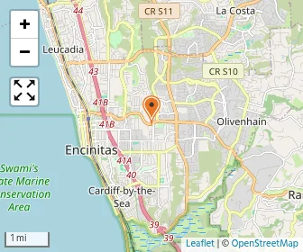 Map of Leport Montessori Encinitas