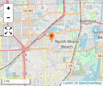 Map of Yeshiva Of Miami Inc.