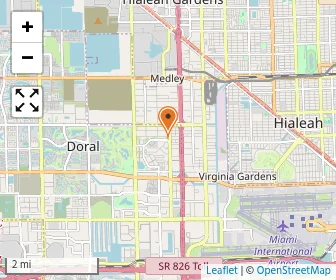 Map of Miami Virtual School