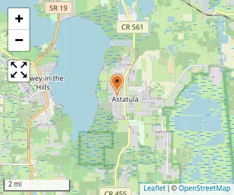 Map of Astatula Christian School