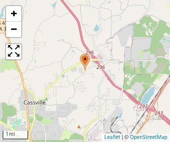 Map of Grace Academy Of Cartersville