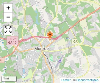 Map of The Bridge Of Georgia