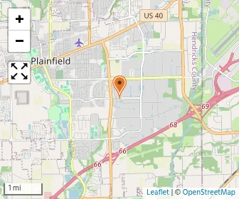 Map of Universal School Of Plainfield