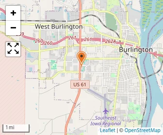 Map of Burlington Notre Dame Junior/Senior High School