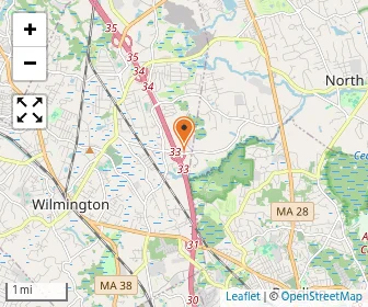Map of The May Center School For Autism Developmntl Disabilties