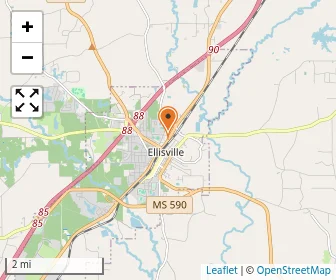 Map of Ellisville First Assembly Academy
