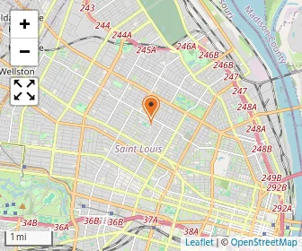 Map of Emerson Academy Therapeutic School