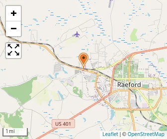 Map of Canyon Hills Treatment Facility Academy
